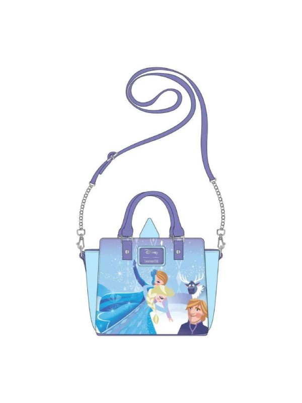 Disney Frozen Princess Castle Loungefly Crossbody Bag